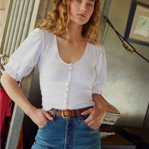 Nation LTD Laila Corset Snap Tee